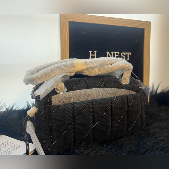 Coach black denim tabby 20 - Picture 12 of 12